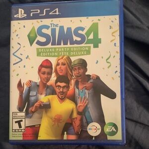 The Sims 4 Deluxe Party Edition for PS4